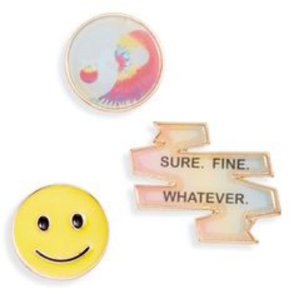BP. Expression Lapel Pins Set Of Three